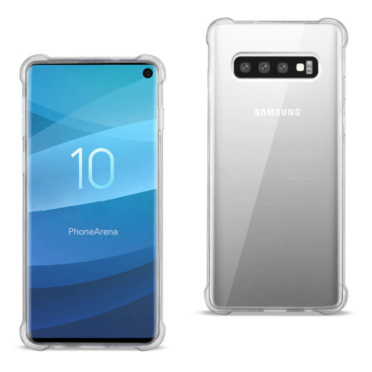 SAMSUNG GALAXY S10 Clear Bumper Case With Air Cushion Protection - Premium & Reliable