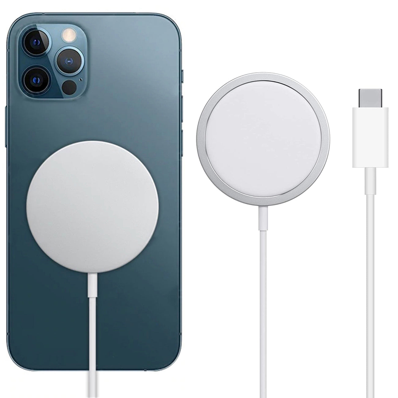 iPhone 12 Compatible Magnetic Charger USB-C Port For iPhone 12 series (Only Sell In System) - Ultra-Slim Protection by