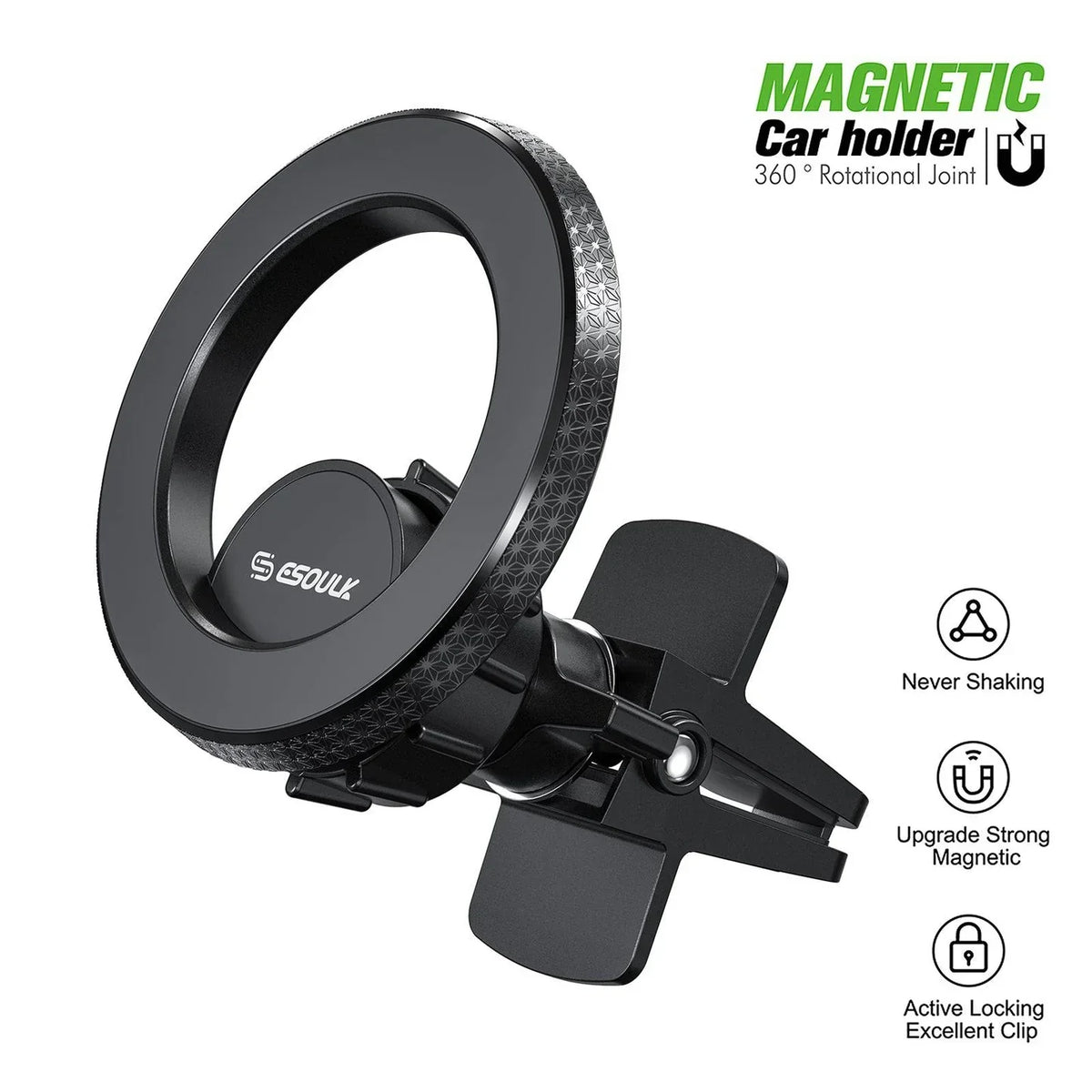 Air Vent Magnetic Car Holder - Heavy Duty & Reliable