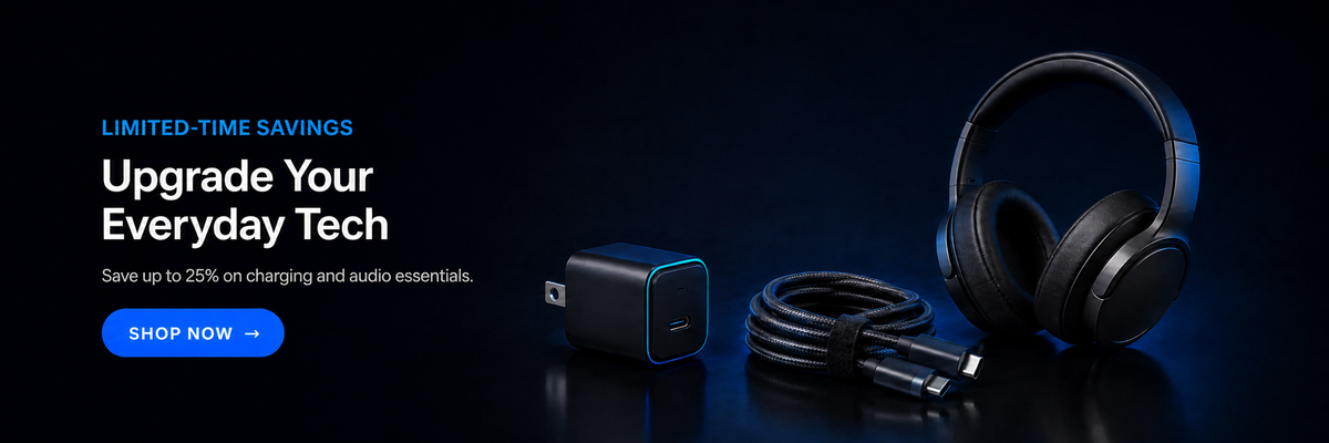 Ampvero mobile accessories promotional offer